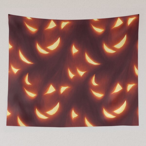 Item preview, Carved Pumpkin Pattern designed and sold by Foodcolored.
