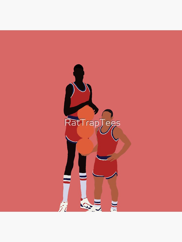 PHOTO: Amazing Throwback of Manute Bol and Spud Webb