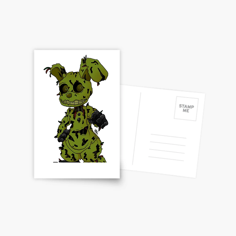 Five Nights at Freddy's - FNAF 3 - Springtrap - I Remain Postcard