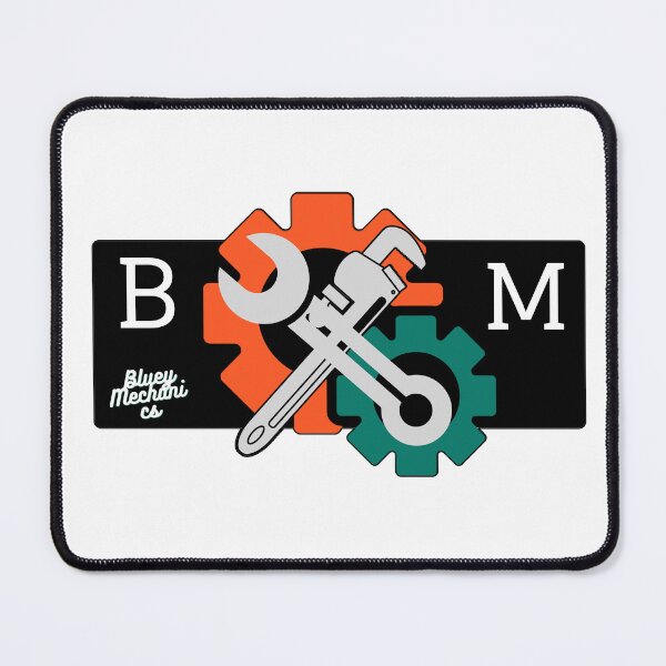Item preview, Bluey Mechanics designed and sold by Diverseideas.