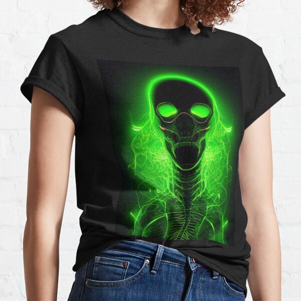 Alien Halloween Neo And Panties T-Shirts for Sale