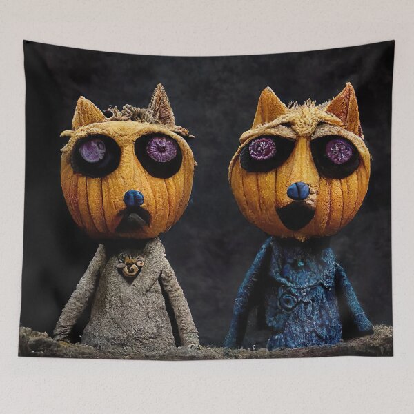 Item preview, Chung o Lantern Winnie and Wolfie is Gnarly designed and sold by WinnieWonka13.