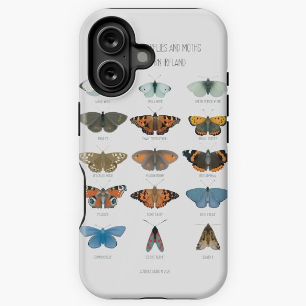 Item preview, Common Butterflies and Moths of Northern Ireland designed and sold by Scribblestudio.