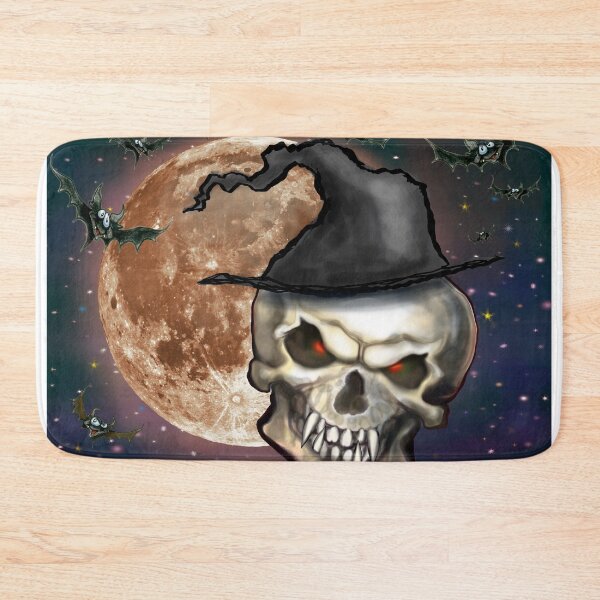 Item preview, Evil Witchy Skull designed and sold by Kevin Middleton.