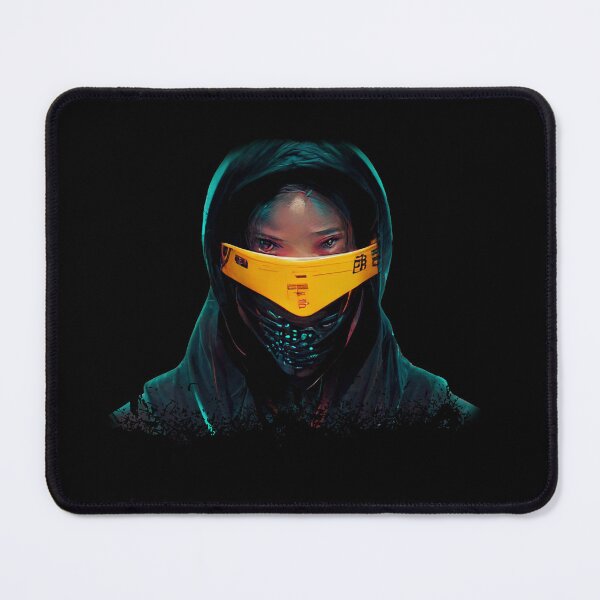 Item preview, Cyberpunk ninja girl designed and sold by mayza-shop.