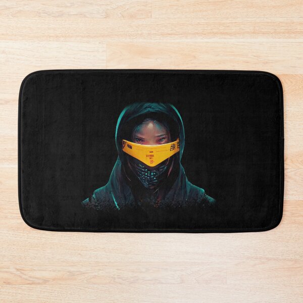 Item preview, Cyberpunk ninja girl designed and sold by mayza-shop.
