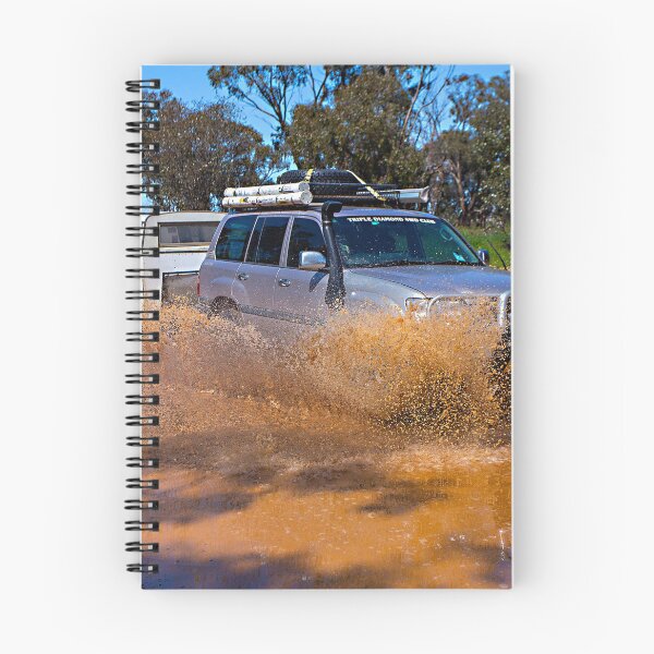 Item preview, Landcruiser and Camper through water crossing designed and sold by Richard  Windeyer.
