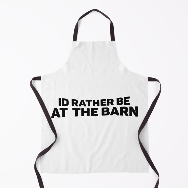 Item preview, Copy of Copy of Copy of I'd Rather Be At The Barn_Farm&Country,Horse Lover Gifts, Equestrian,Farm Girl, Farmer designed and sold by Sophistical.