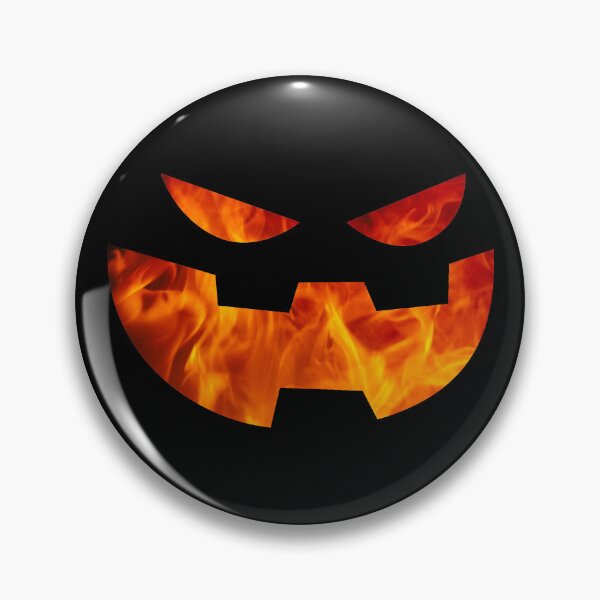 Item preview, Happy Halloween. A face full of fire. designed and sold by KookArt.