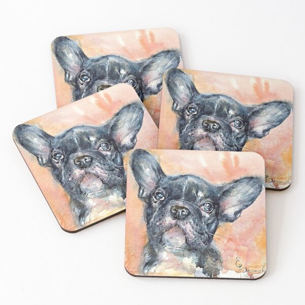 Item preview, Dog portrait. French Bulldog. designed and sold by Elena Reutova.