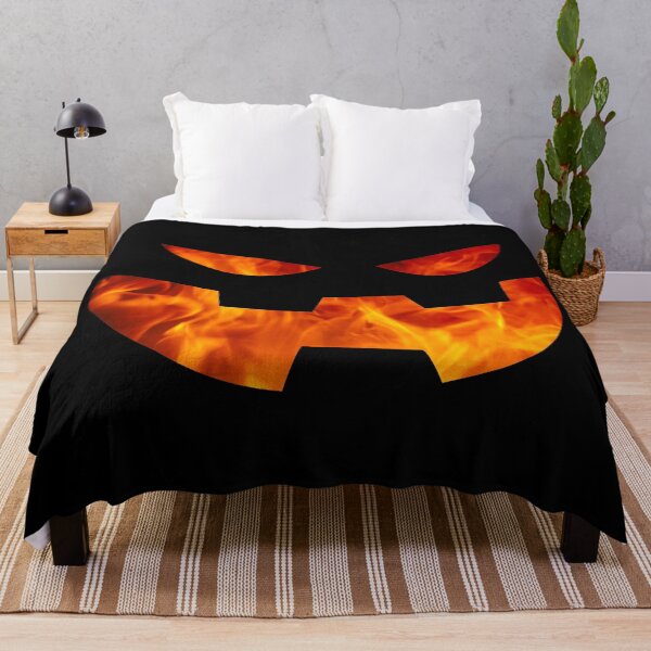 Item preview, Happy Halloween. A face full of fire. designed and sold by KookArt.