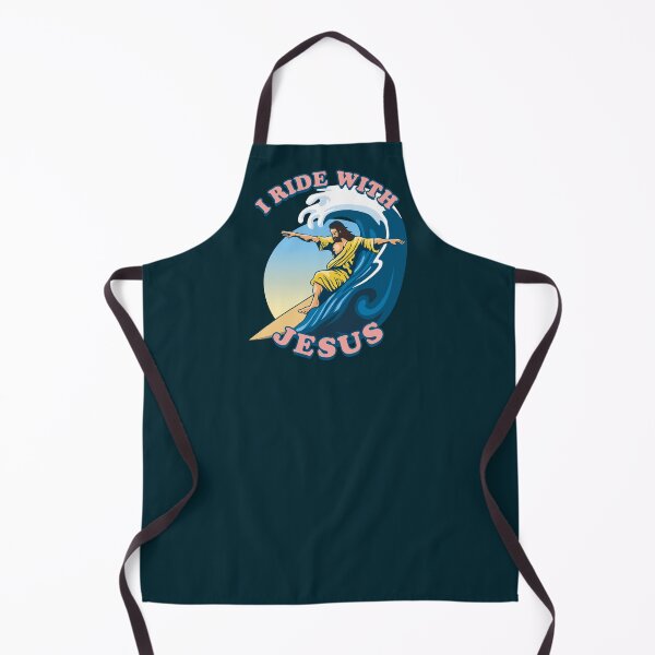 Item preview, I Ride With Jesus | Surfing Jesus designed and sold by TMBTM.