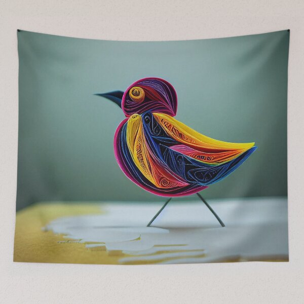 Item preview, Quilled Birds 16 designed and sold by snoutandbeak.