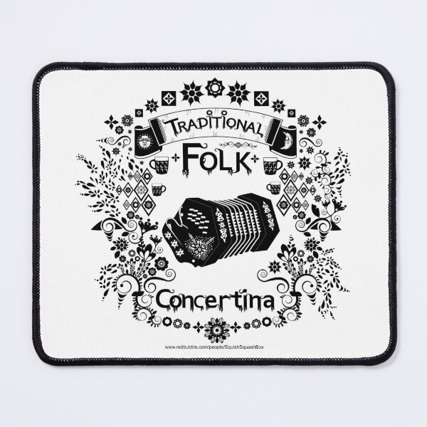 Item preview, Traditional Folk Musical Instruments. Concertina Squeezebox. designed and sold by SquishSquashBox.