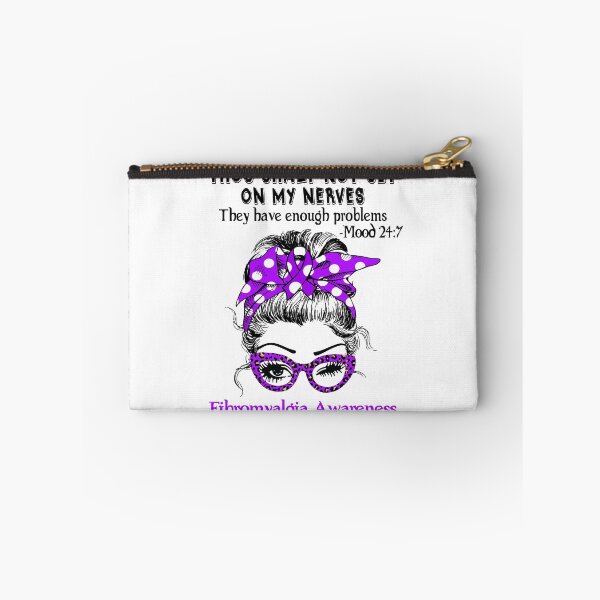 Item preview, Fibromyalgia Awareness - Thou Shalt Not Get On My Nerves they have enough problems designed and sold by Aaron309.