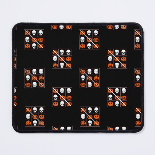 Item preview, Halloween Tic Tac Toe Game Pumpkin Skulls designed and sold by hiunlimit.