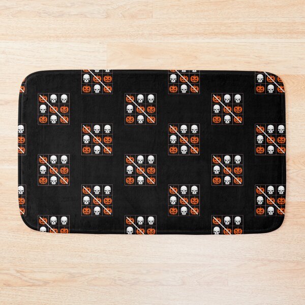 Item preview, Halloween Tic Tac Toe Game Pumpkin Skulls designed and sold by hiunlimit.