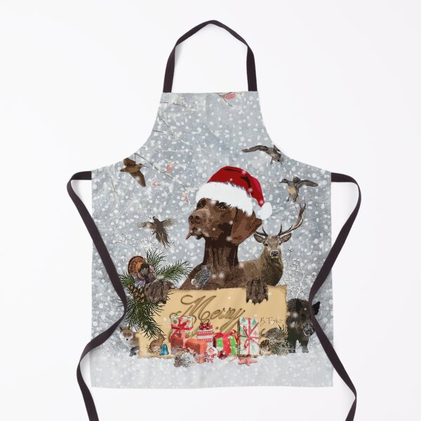 Item preview, GSP German Pointer , Dog Christmas designed and sold by TammyHunterArt.