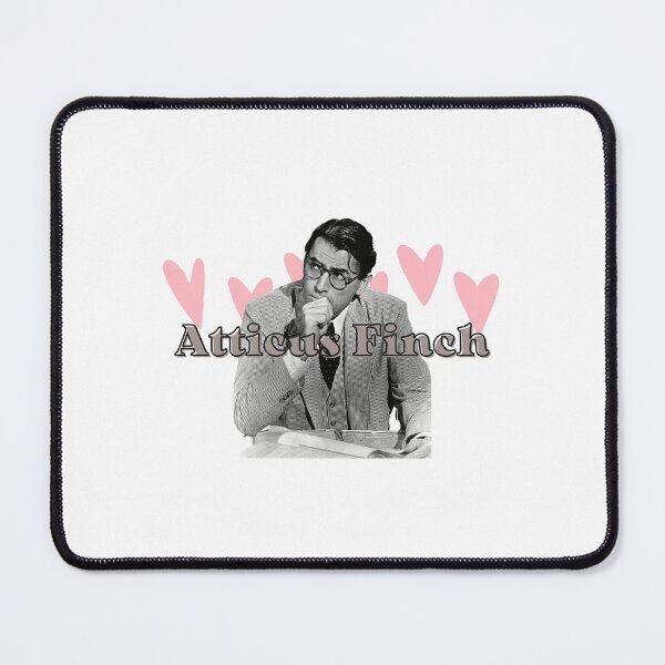 I Heart Atticus Finch Mouse Pad