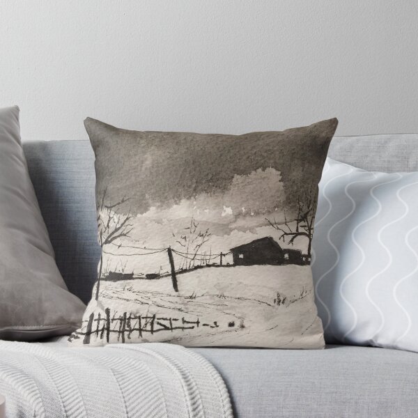 Item preview, A Dark Snowy Scene  designed and sold by designs-by-ann.
