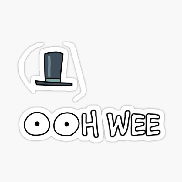 Mr Poopybutthole Rick and Morty Sticker