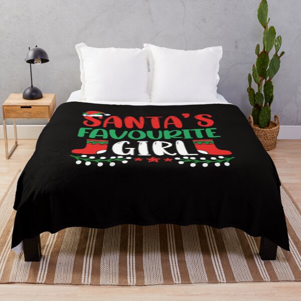 Item preview, Santa's Favorite Girl Christmas Design designed and sold by netdota.