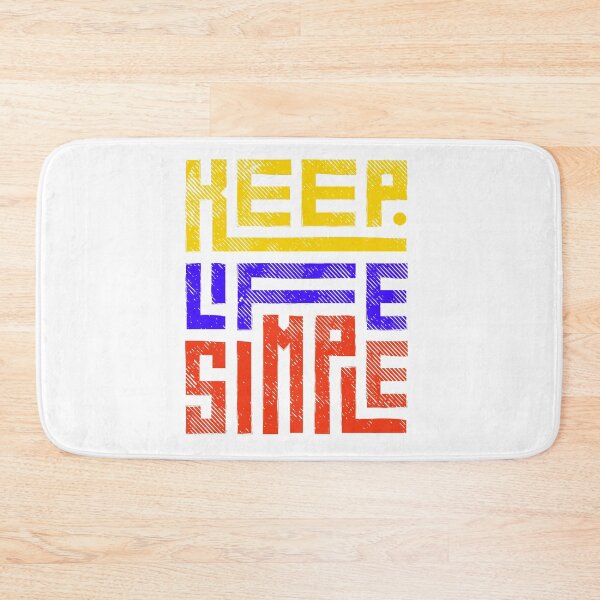 Item preview, Keep Life Simple designed and sold by Oh-Marsha.