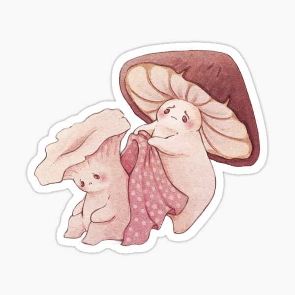 Item preview, A caring Mushroom Friend  designed and sold by Fairydrop.