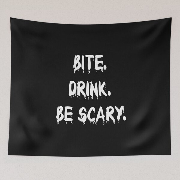 Item preview, Halloween Shirt/Hoodie/Tank/Dress Gift- Bite,Drink,Be Scary designed and sold by smily-tees.