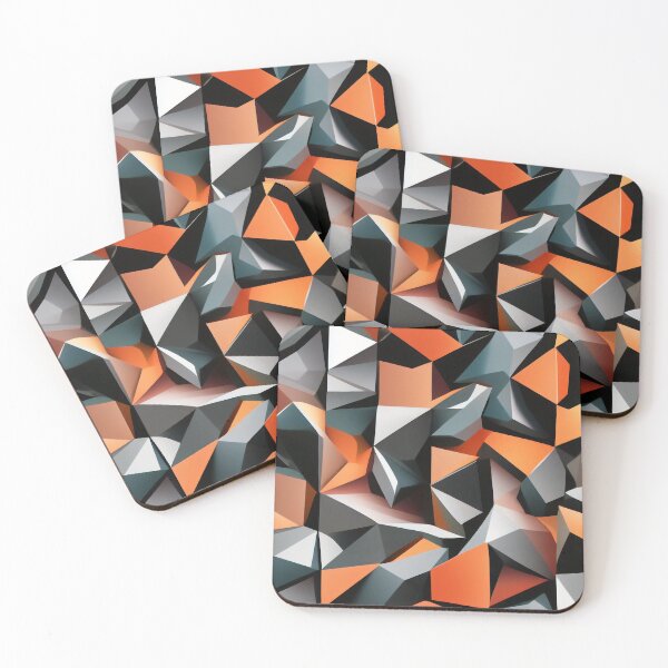 Item preview, Modern Abstract Design with Colorful Shards designed and sold by Evolvity.