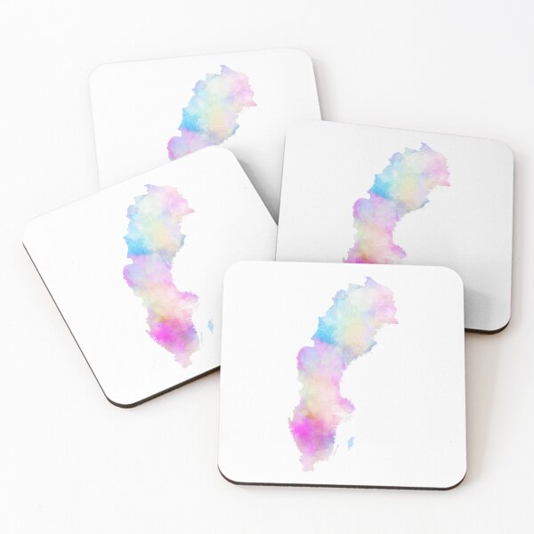 Item preview, Sweden Map Watercolor  designed and sold by lukassfr.