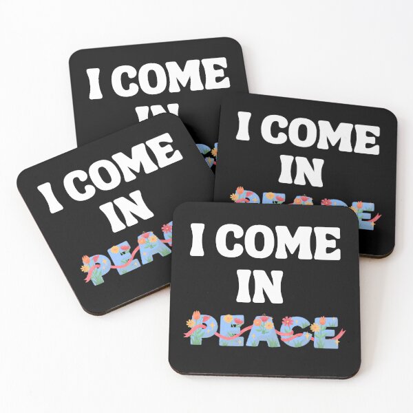 Item preview, I COME IN PEACE COUPLE MATCHING - I'M PEACE Funny Couple's Matching designed and sold by RE PIXEL.
