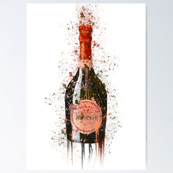 Item preview, Laurent Perrier Splatter Print designed and sold by Pics-squiggles.