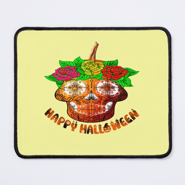 Item preview, Happy halloween scary evil pumpkin funny pumpkin head sugar skull designed and sold by Kajo22.