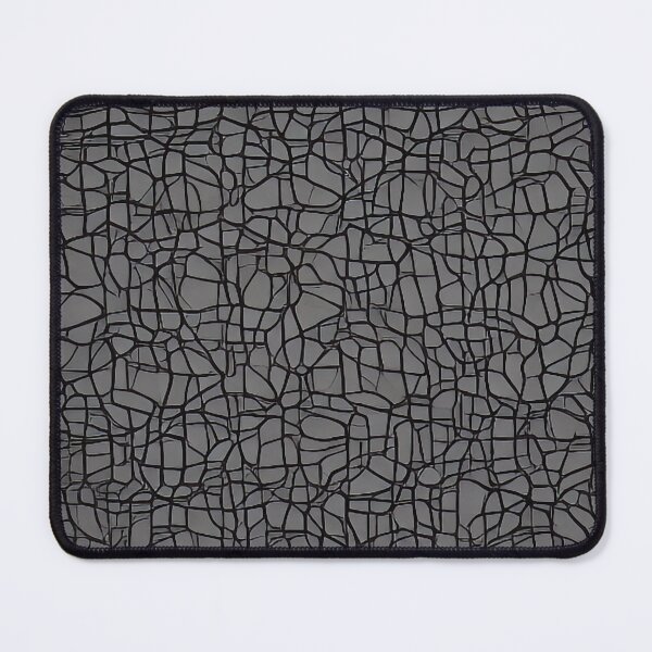Item preview, Modern Black Chaotic Lines on Grey Background designed and sold by Evolvity.