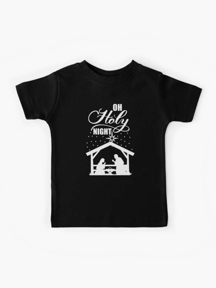 Oh Holy Night Jesus Christmas Kids Sweatshirt Oh Holy Night Jesus Christmas Kids Sweatshirt