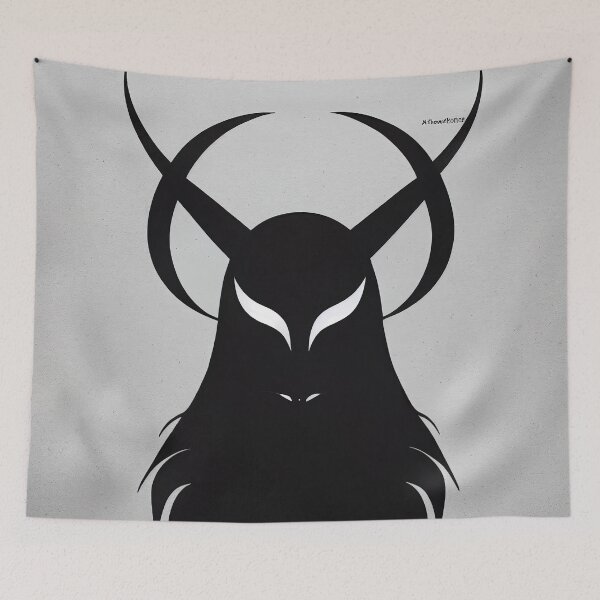 Item preview, Baphomet Halloween T-Shirt designed and sold by ComicsFactory.