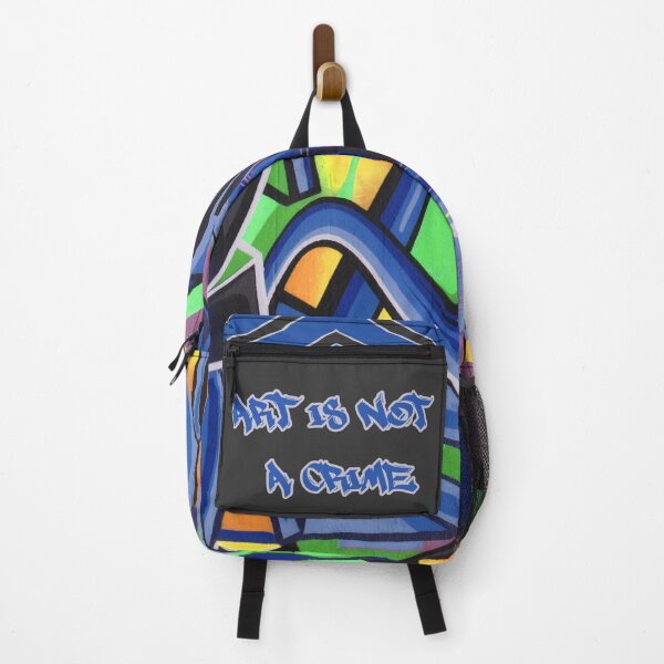 Item preview, Art is not a crime designed and sold by BackPacky.