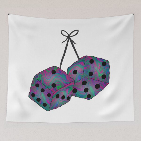 Item preview, Fuzzy Dice designed and sold by Rosa-Burch.