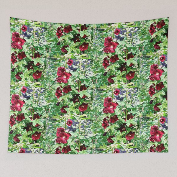 Item preview, Hollyhocks designed and sold by Shulie1.