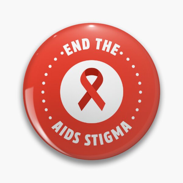 Item preview, End the Stigma - AIDS Awareness Month designed and sold by Impacteeful.