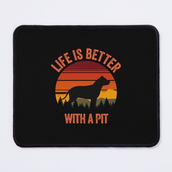 Item preview, Life Is Better With A Pit Bull Vintage Country Dog Gift  designed and sold by Guarddogdrive.