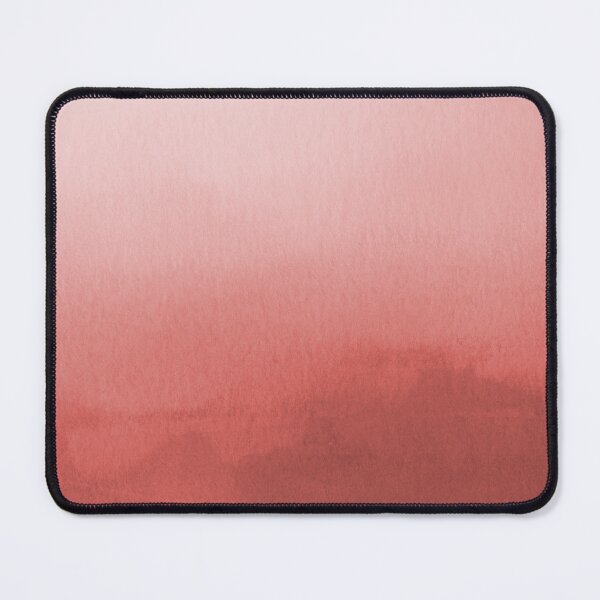 Item preview, Red-Orange Watercolor Ombre Gradient Blend Abstract Art Pairs 2023 COTY Raspberry Blush 2008-30 designed and sold by ColorOfTheYears.