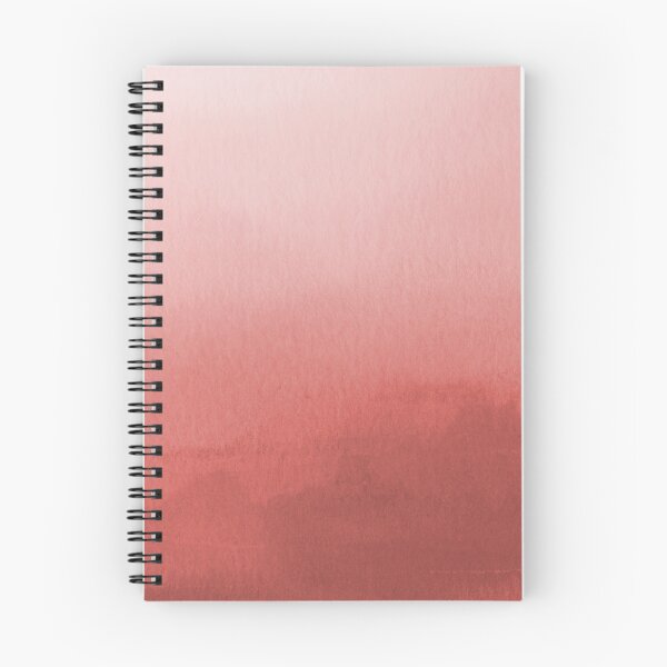 Item preview, Red-Orange Watercolor Ombre Gradient Blend Abstract Art Pairs 2023 COTY Raspberry Blush 2008-30 designed and sold by ColorOfTheYears.