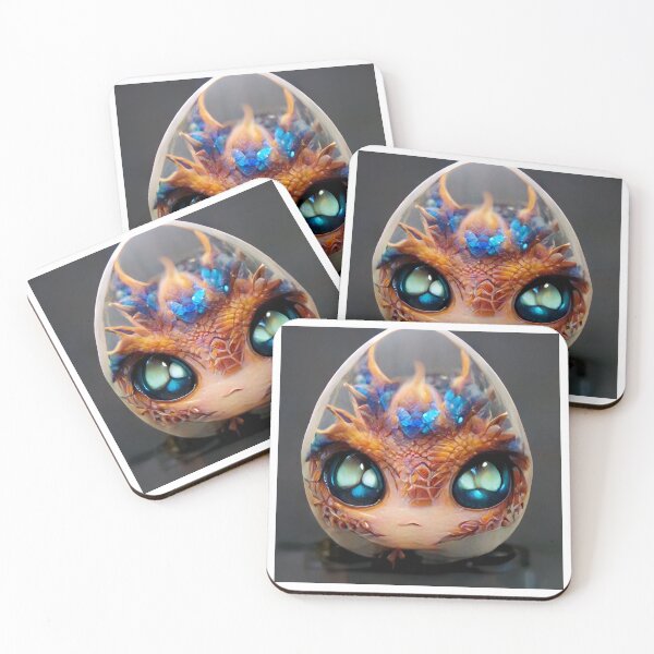 Item preview, chibi dragon hatching opal egg  designed and sold by pnywest.