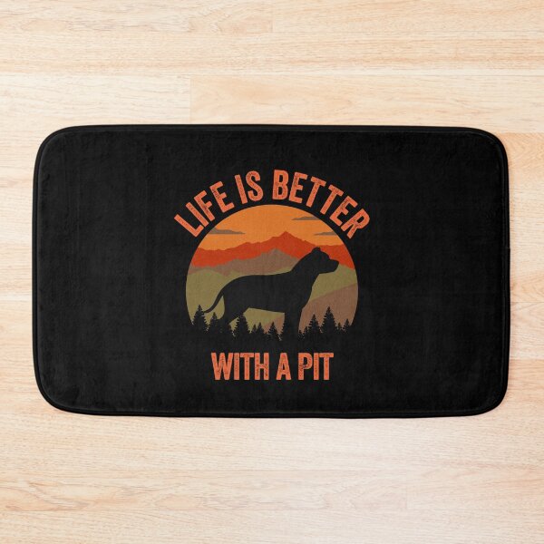 Item preview, Life Is Better With A Pit Bull Vintage Country Dog Gift  designed and sold by Guarddogdrive.