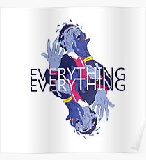 Everything Everything - EE // Zum Himmel Design Poster