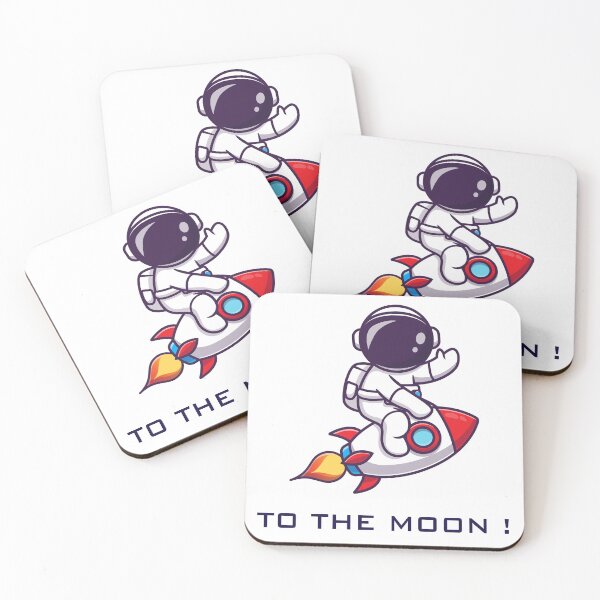 Aperçu de l'œuvre To the moon ! créée et vendue par ABC-Studio.