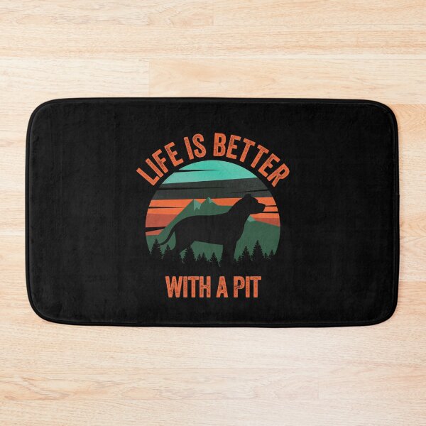 Item preview, Life Is Better With A Pit Bull Vintage Dog Gift  designed and sold by Guarddogdrive.