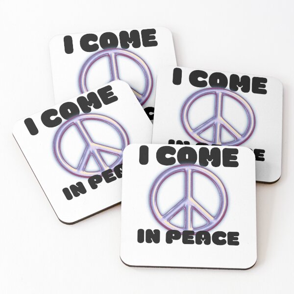 Item preview, I COME IN PEACE COUPLE MATCHING - I'M PEACE Funny Couple's Matching designed and sold by RE PIXEL.